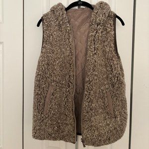 Reversible Faux Fir Vest